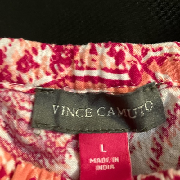 Vince Camuto off or on shoulder front and back ruffled scooped neckline. - Picture 5 of 5